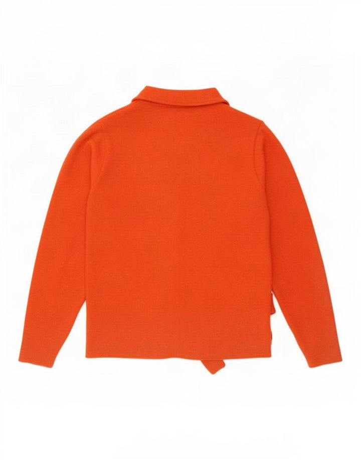 Damski sweter oversize z golfem Zara UK 10 Small Orange