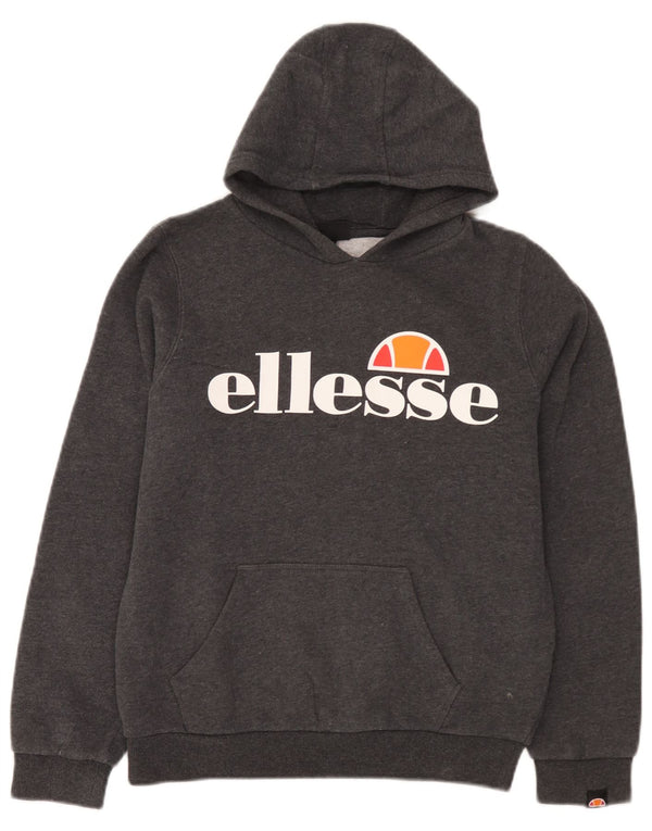 Chłopięcy sweter z kapturem Ellesse, 12-13 lat, szara bawełna