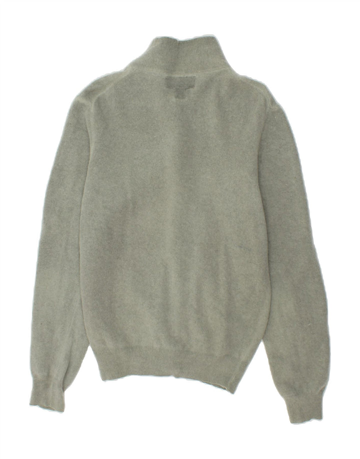 JECKERSON Womens Cardigan Sweater UK 14 Large Grey Vintage Jeckerson and Second-Hand Jeckerson from Messina Hembry 