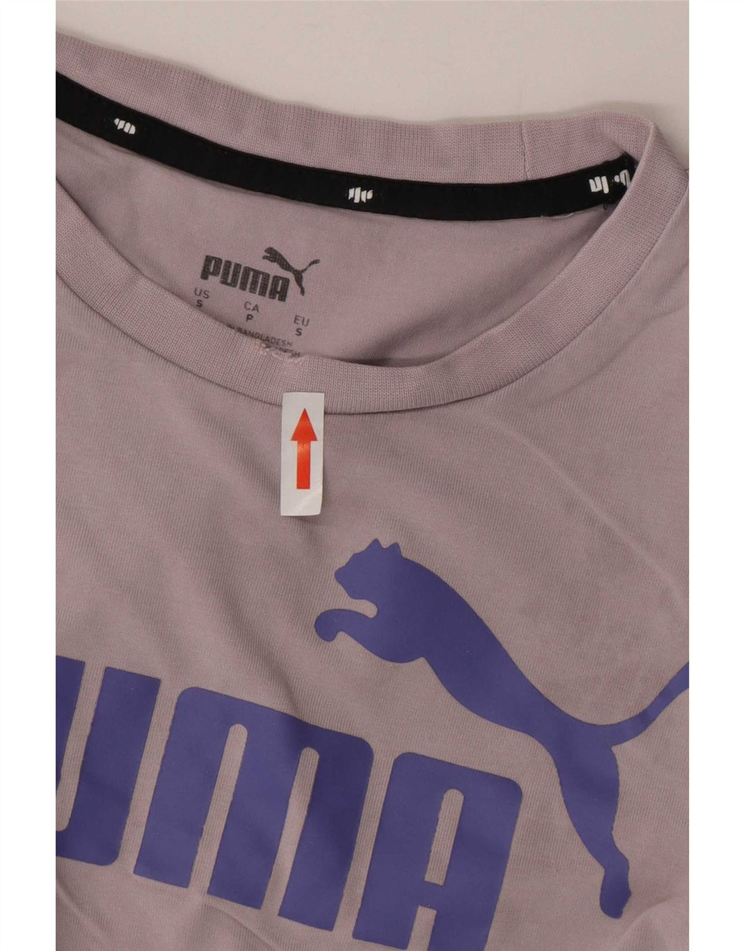 Damska koszulka Puma Crop Graphic Top UK 10 Small Grey