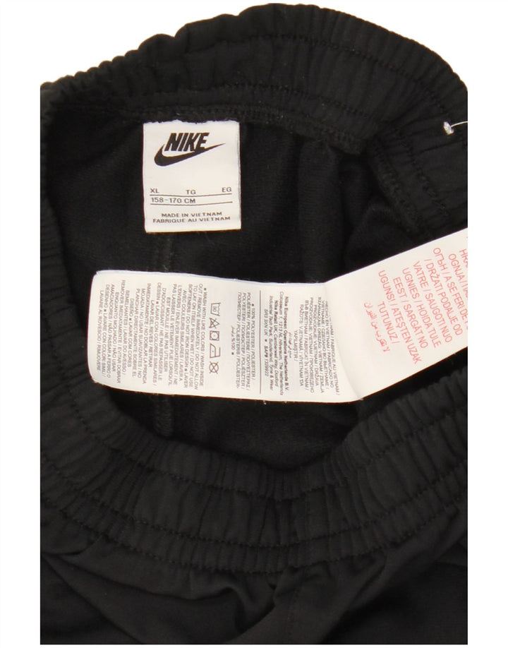 Męskie spodnie dresowe Nike, 13-14 lat, XL, czarne, poliestrowe