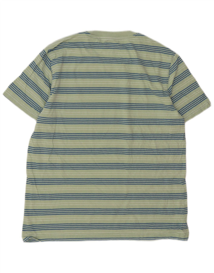 Męski T-shirt Penguin, duży, w zielone paski