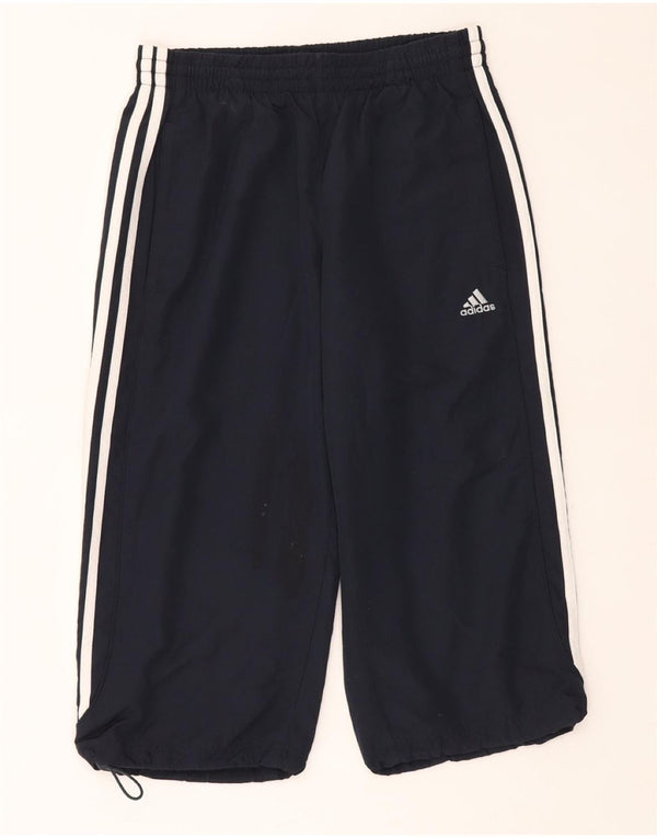 Spodnie dresowe damskie ADIDAS Climalite Capri UK 6 XS granatowe
