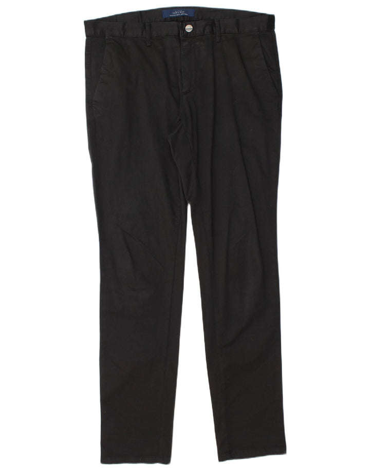 Męskie spodnie chino Zara EU 42 Large W32 L32 Black