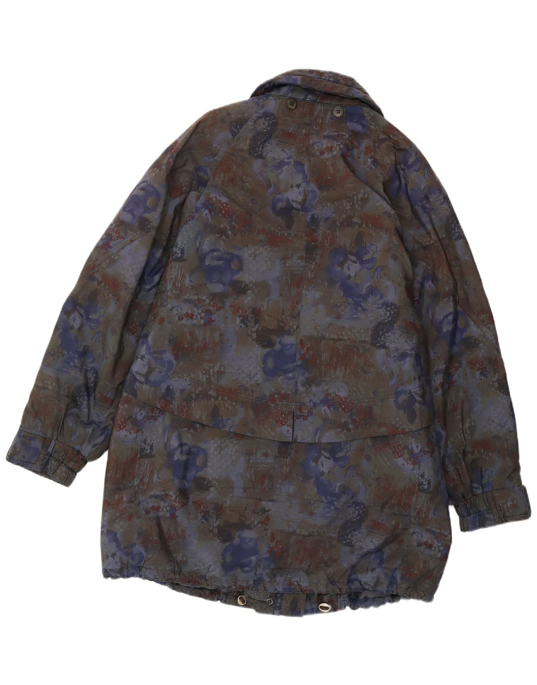 YOUR SIXTH SENSE Damski płaszcz wiatrówka UK 12 Średni wielobarwny kwiatowy