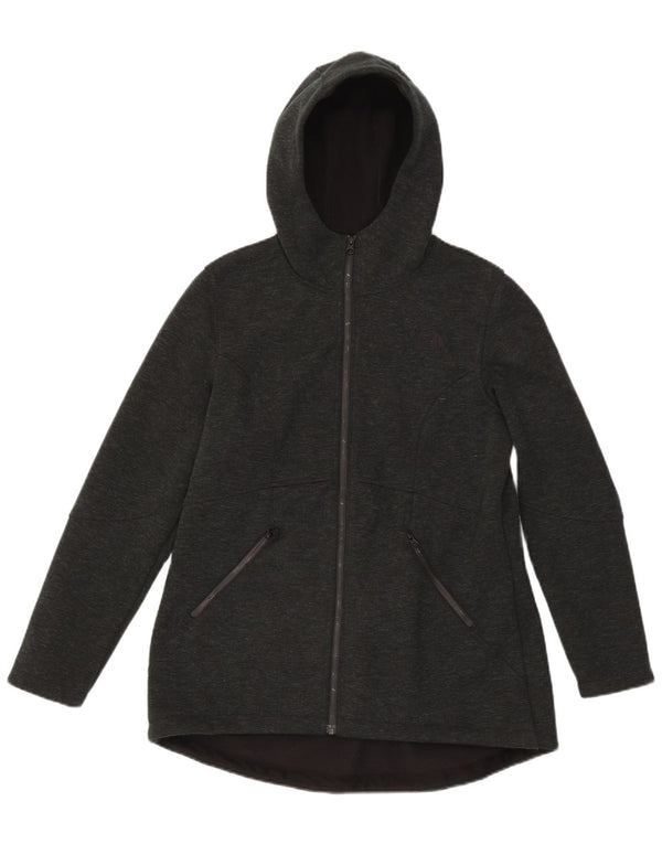 Damski sweter z kapturem The North Face, UK 16, duży, szary, poliestrowy