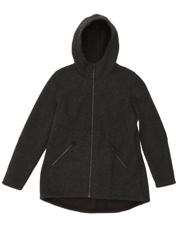 Damski sweter z kapturem The North Face, UK 16, duży, szary, poliestrowy