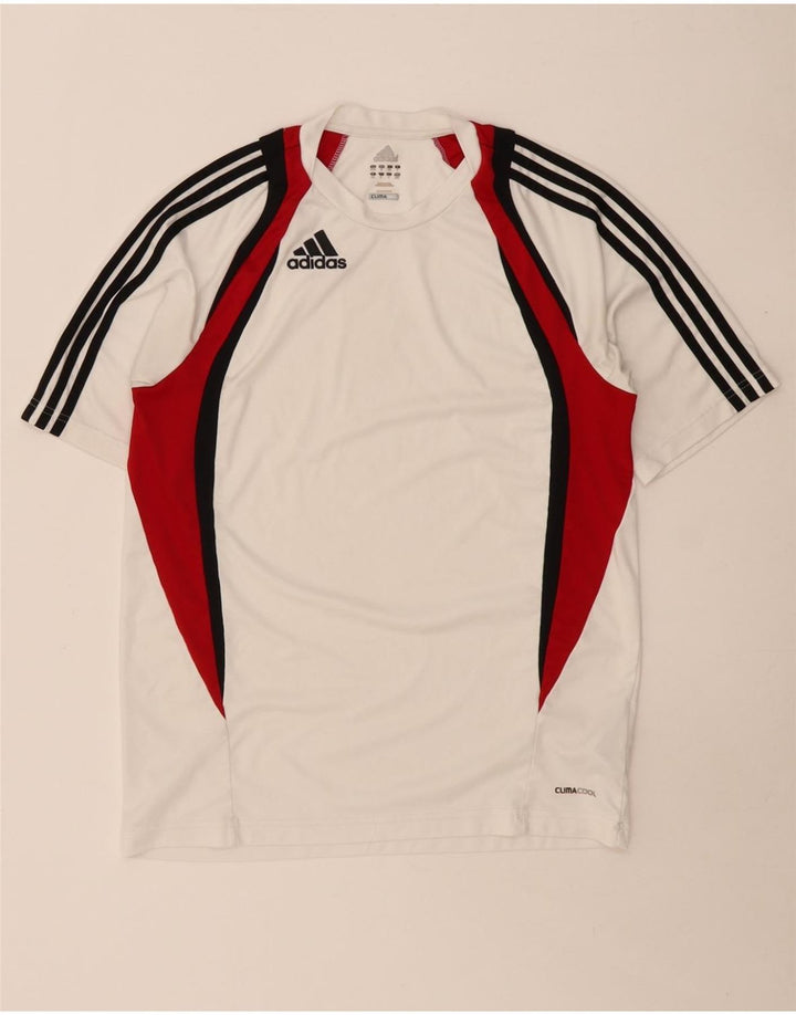 T-shirt męski ADIDAS Clima 365 Top UK 40/42 Średni biały blok kolorów