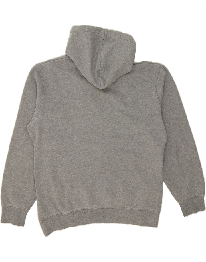 RUSSELL ATHLETIC Mens Graphic Hoodie Jumper Medium Grey Cotton Vintage Russell Athletic and Second-Hand Russell Athletic from Messina Hembry 