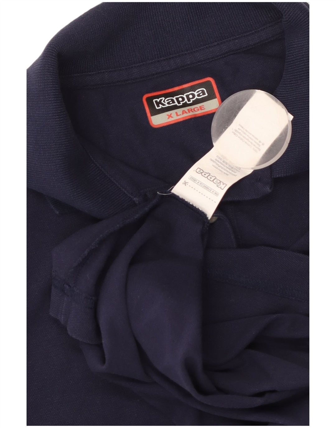 Damska koszulka polo KAPPA UK 18 XL, granatowa, bawełniana