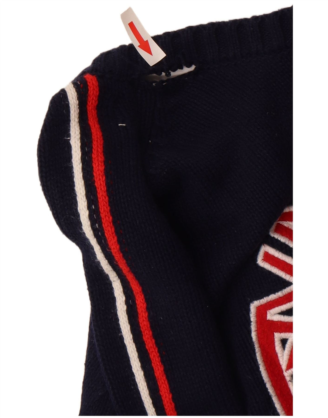 Sweter chłopięcy Timberland z okrągłym dekoltem, 13-14 lat, mały, granatowy