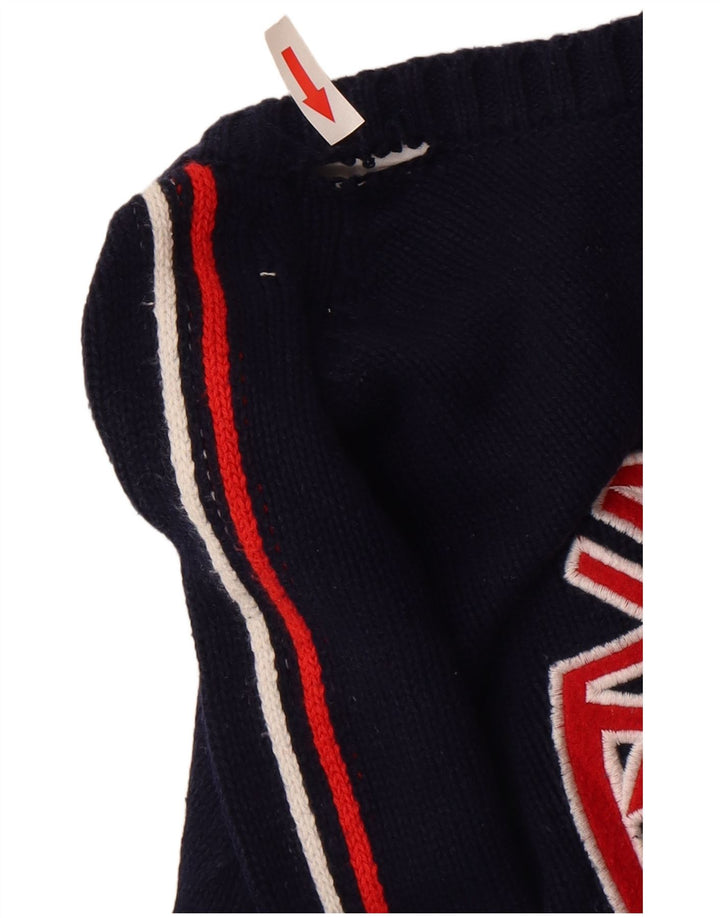 Sweter chłopięcy Timberland z okrągłym dekoltem, 13-14 lat, mały, granatowy