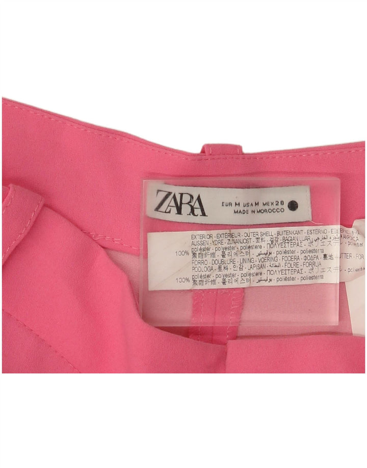 Damskie spodenki codzienne Zara, średnie W28, różowy poliester