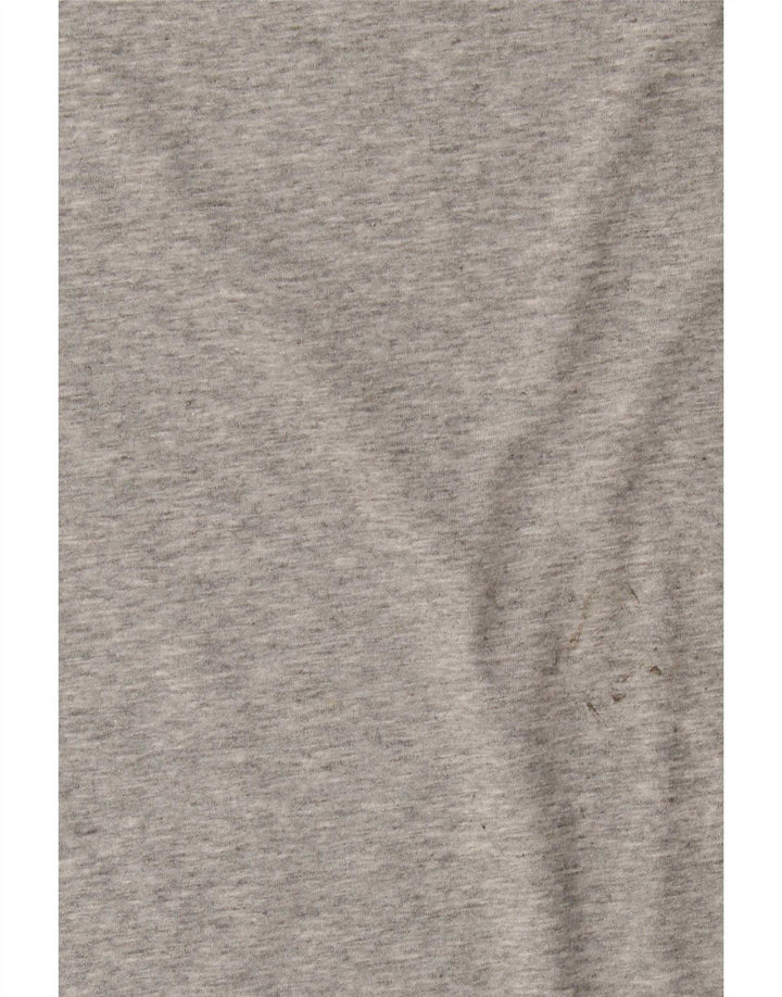 Męski T-shirt Nike Dri Fit, mały, szary, bawełniany