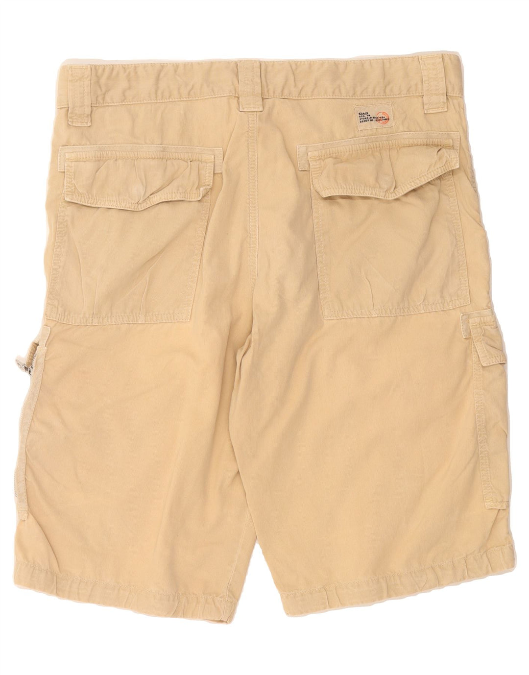 GAS Mens Cargo Shorts XL W40 Beige Cotton Vintage Gas and Second-Hand Gas from Messina Hembry 