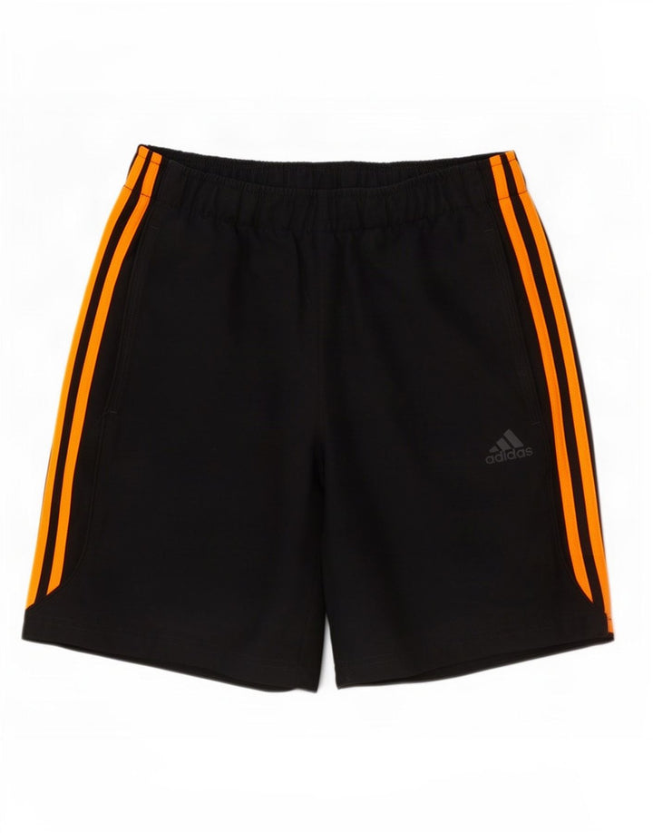 Męskie spodenki sportowe Adidas Climalite, małe, czarne, poliestrowe