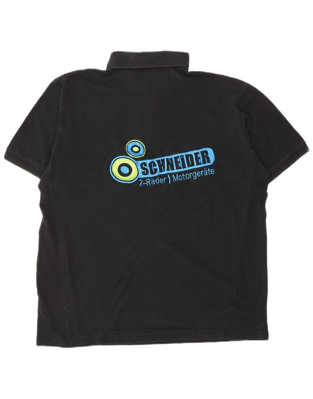 Męska koszulka polo DICKIES z grafiką XL, czarna, bawełniana