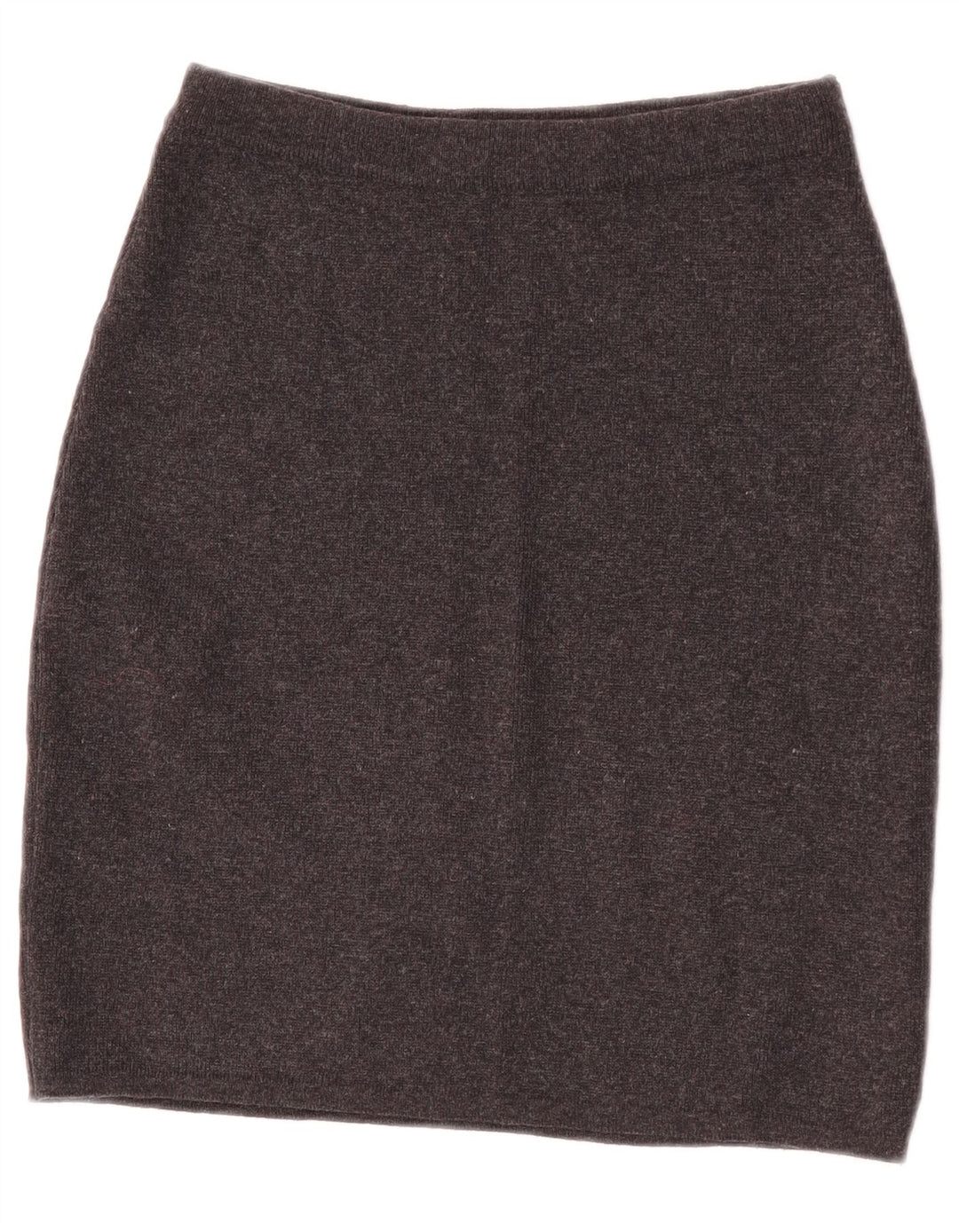 Vintage damska dzianinowa spódnica ołówkowa W26 Small Grey