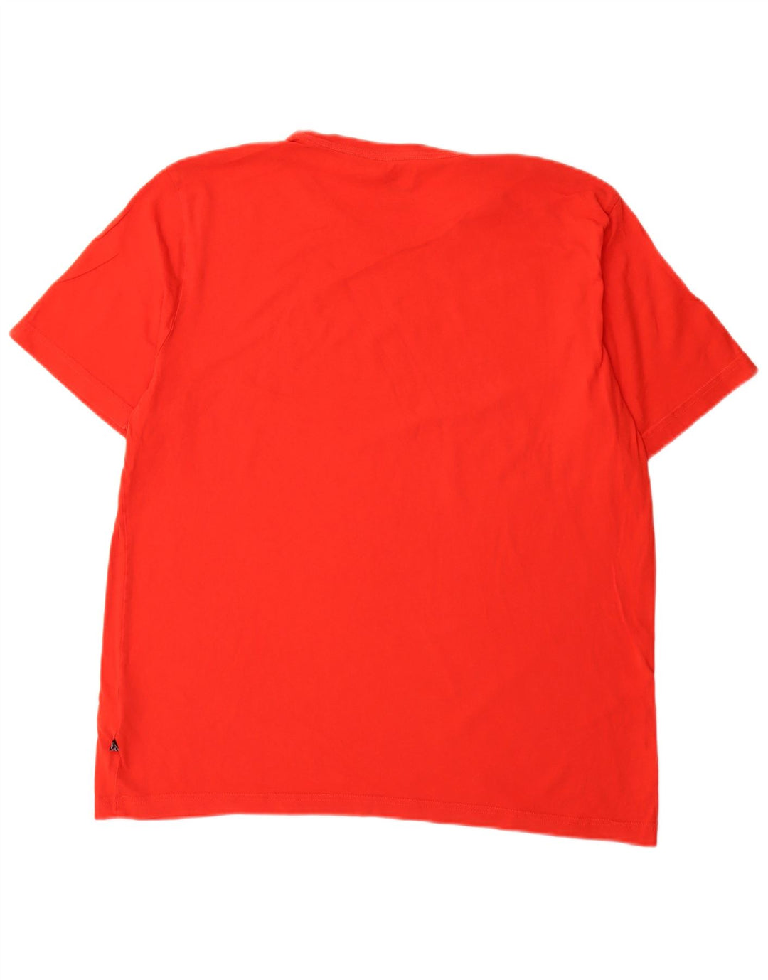Męski T-shirt z grafiką Puma, duży, czerwony, bawełniany