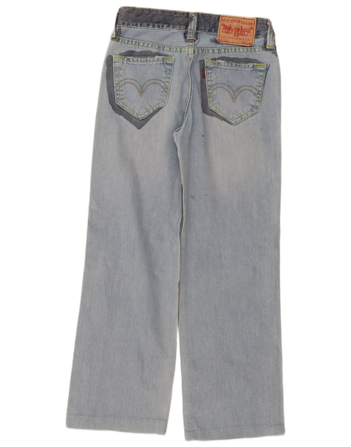 Damskie dżinsy Levi's 922 Straight W28 L30 Niebieska bawełna