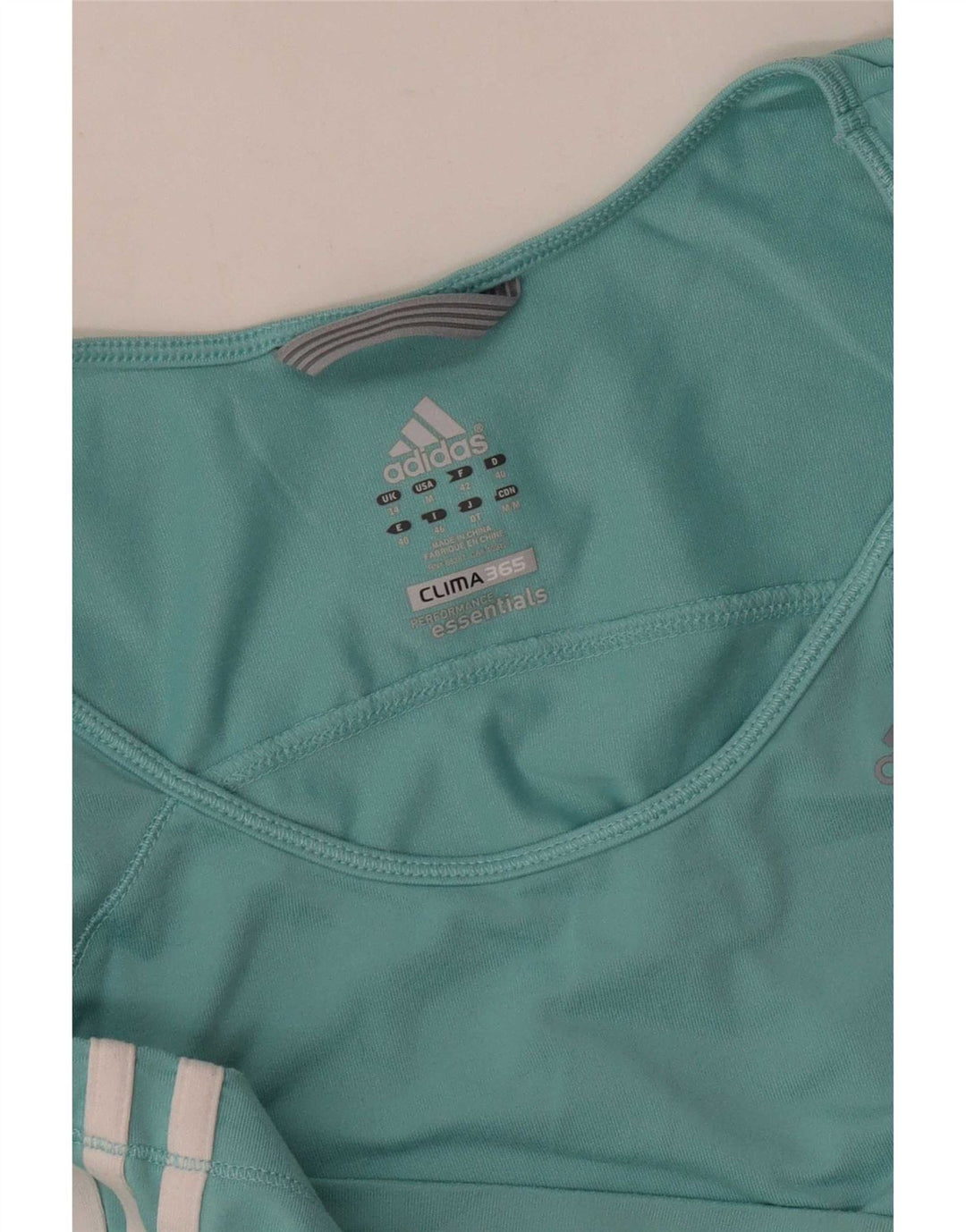 Adidas Damska Kamizelka Clima 365 Top UK 14 Średni Niebieski