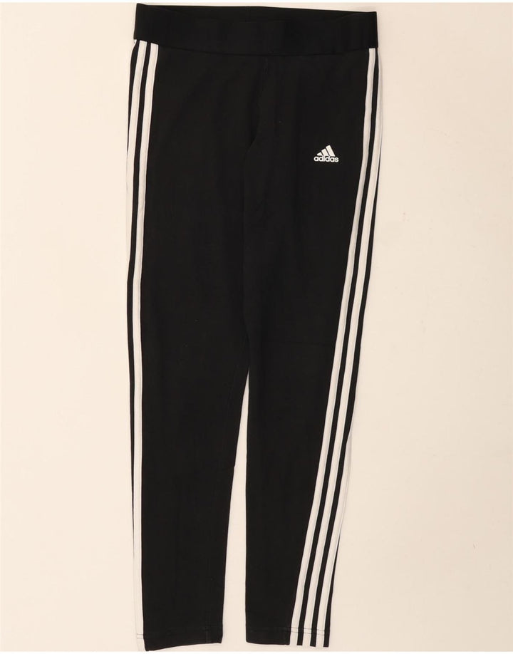 Legginsy Damskie Adidas UK 12/14 Średni Czarny
