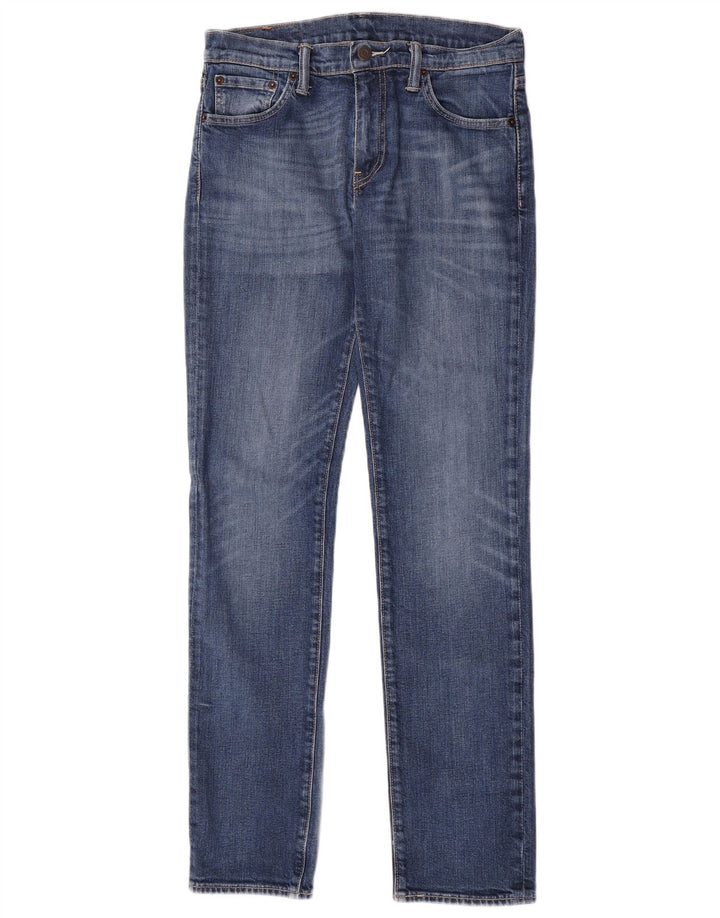 Damskie jeansy Levi's 511 Slim W30 L32 Niebieskie bawełniane