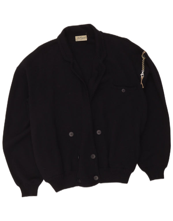 Sweter damski Les Copains UK 18 XL, granatowy, wełniany