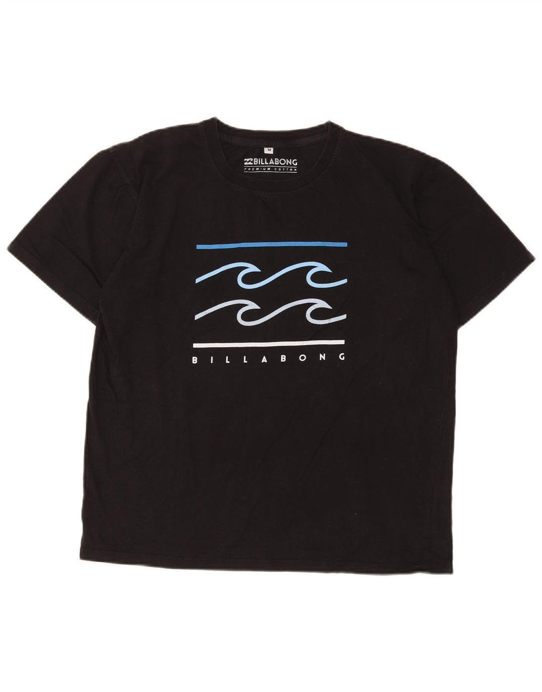 Męski T-shirt z grafiką Billabong, średni czarny