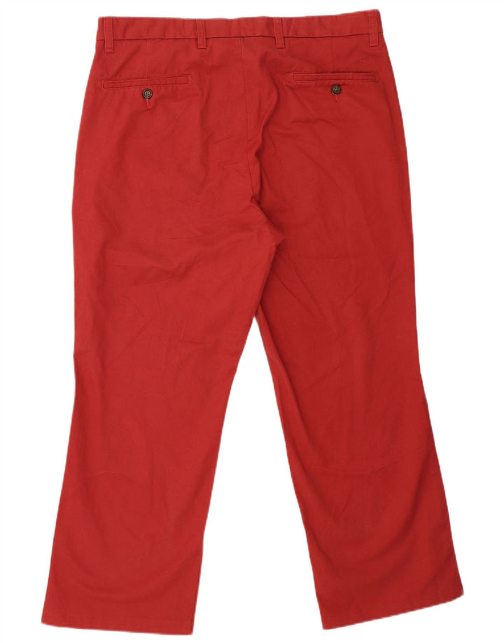 Męskie spodnie Dockers W36 L26 Czerwone bawełniane