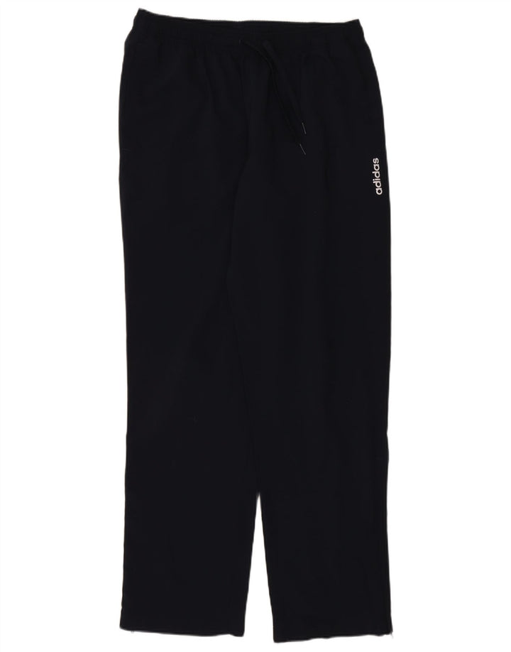 Męskie spodnie dresowe Adidas, duże, granatowe, z poliestru