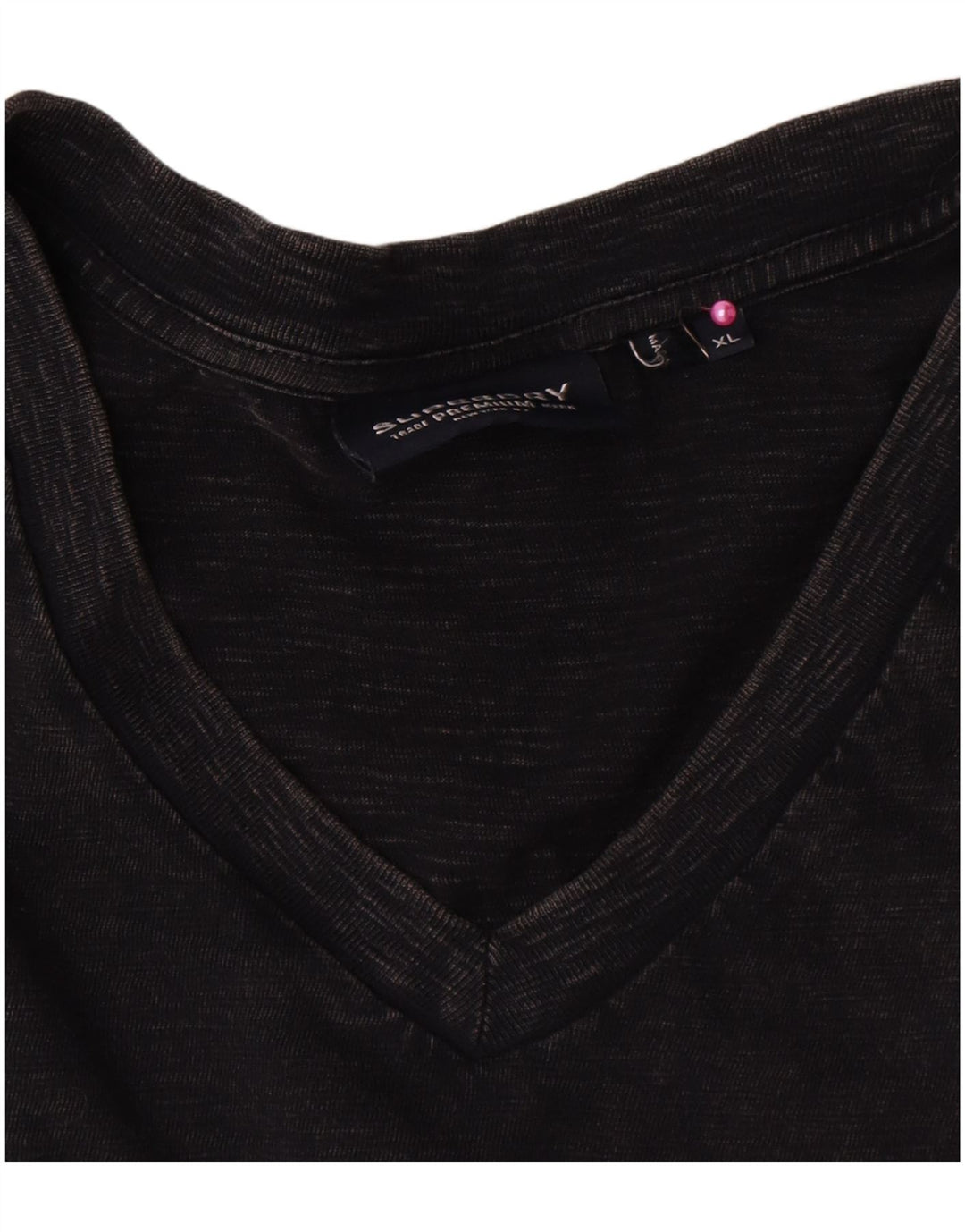 T-shirt męski Superdry XL, czarny, bawełniany