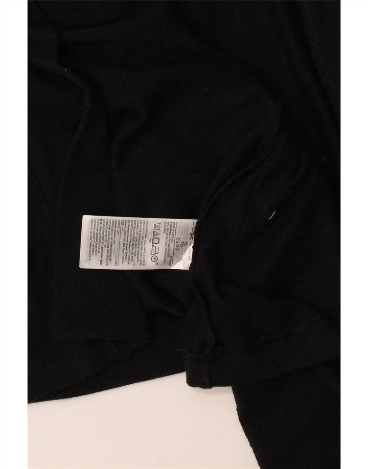 Damski sweter oversize Gap z otwartym kardiganem UK 18 XL, czarny poliester