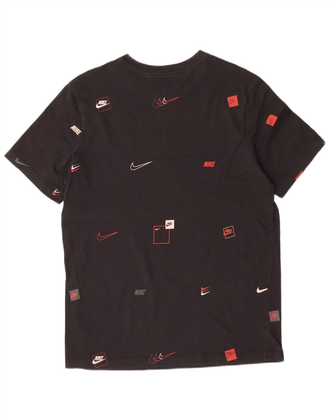 Męski T-shirt NIKE z grafiką, średni czarny