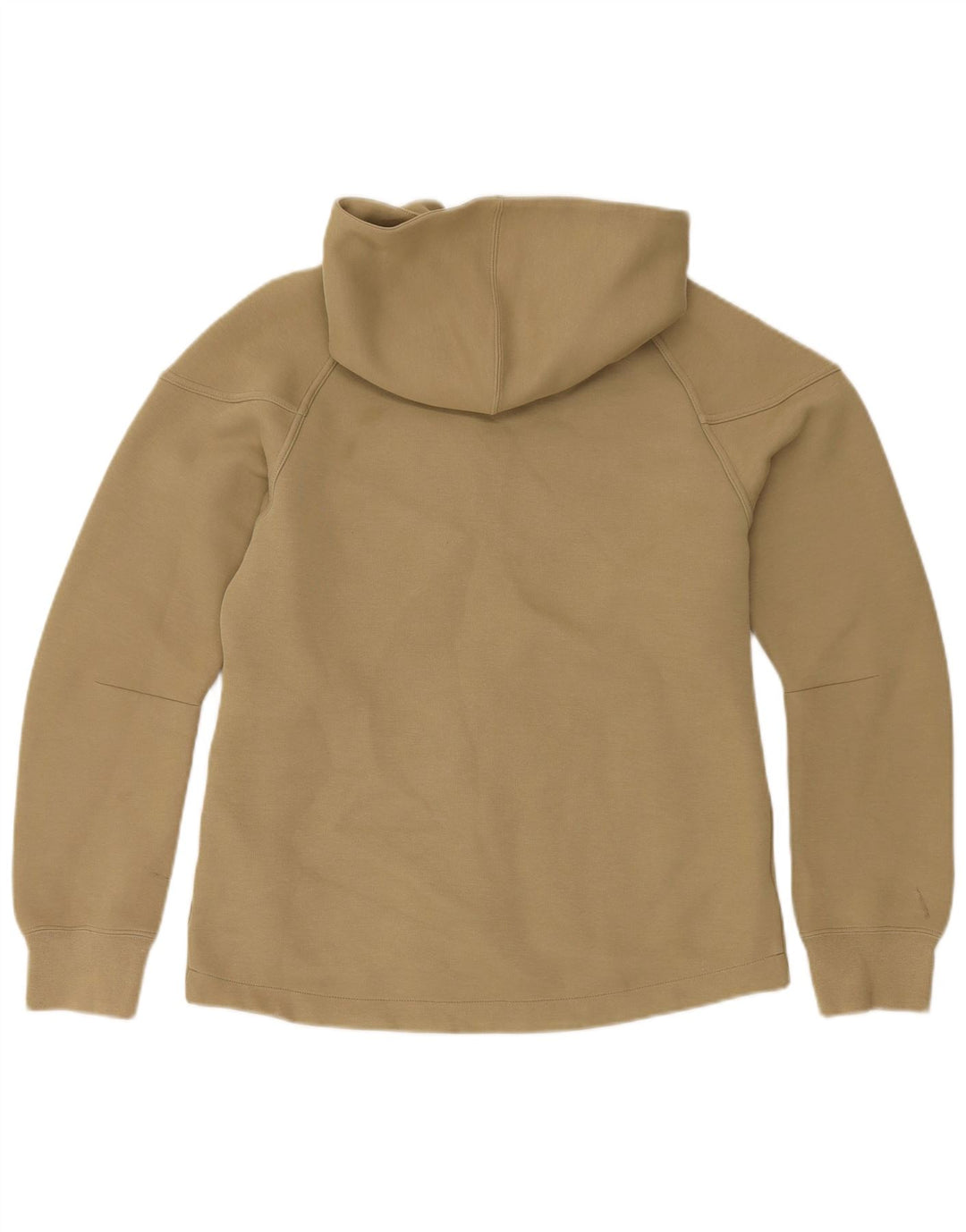 Męski sweter z kapturem i zamkiem błyskawicznym Nike, bawełna w kolorze khaki