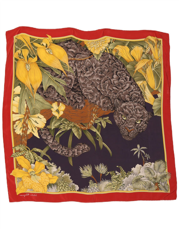 Szalik damski Salvatore Ferragamo, jeden rozmiar, wielokolorowy, artystyczny