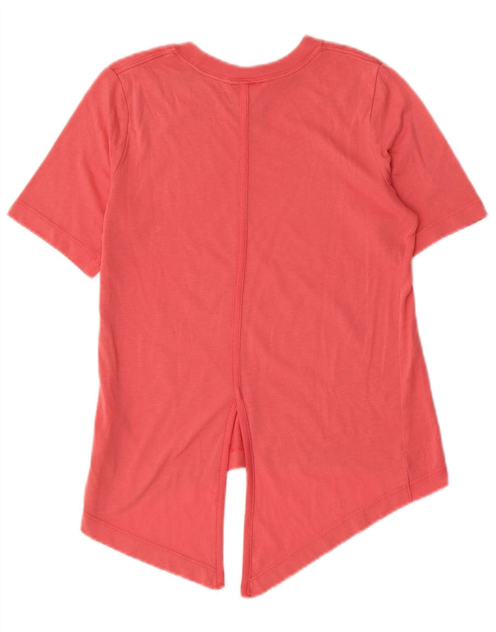 T-shirt dziewczęcy Nike 10-11 lat, średni różowy poliester