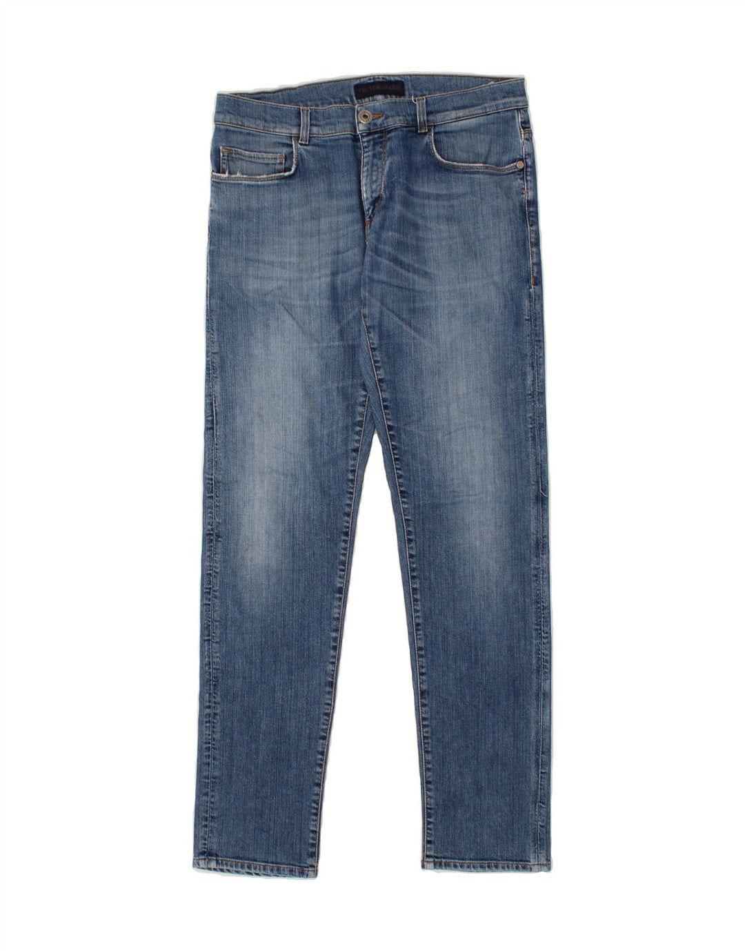 TRUSSARDI Womens Slim Jeans W32 L33  Blue Vintage Trussardi and Second-Hand Trussardi from Messina Hembry 