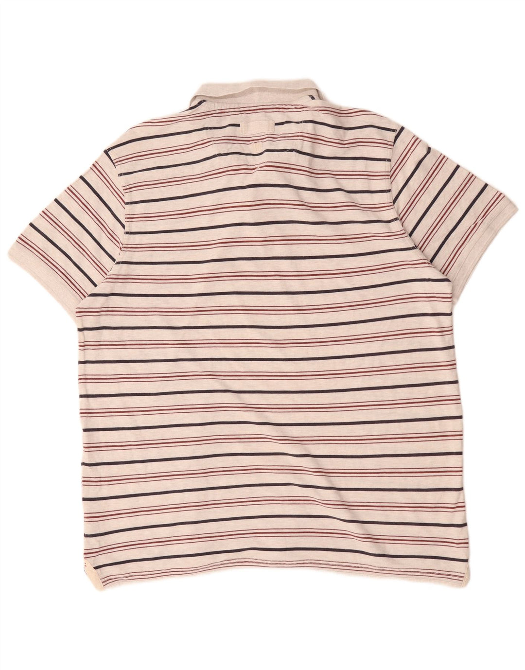 Męska koszulka polo Fat Face XL, szara, bawełniana w paski