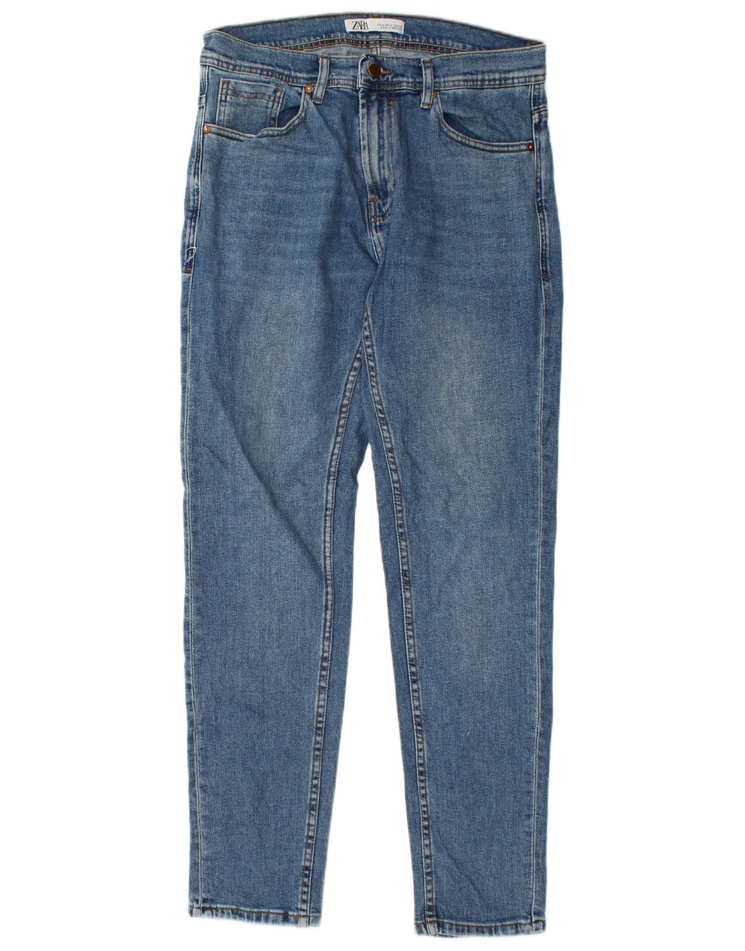 Męskie jeansy slim fit Zara EU 42 Large W32 L30 Blue