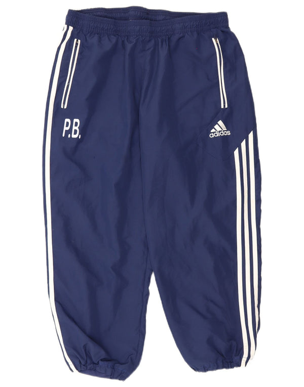 Męskie spodnie dresowe Adidas Crop IT 46/48 XL granatowe