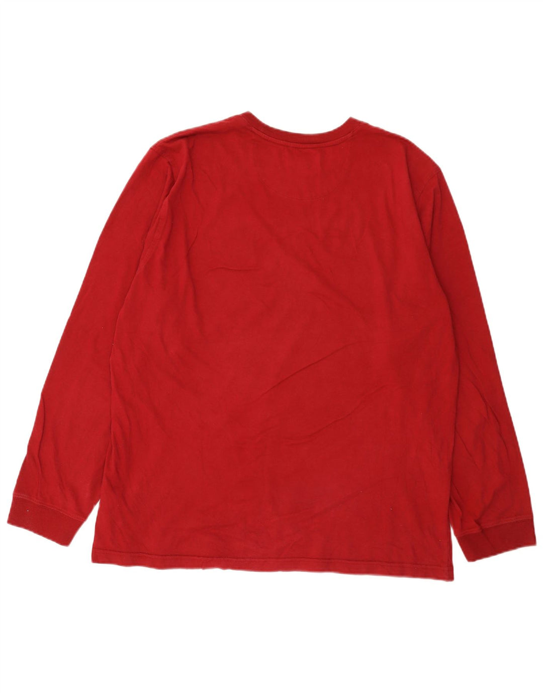 Męski top o regularnym kroju Brooks Brothers z długim rękawem, duży, czerwony, bawełniany