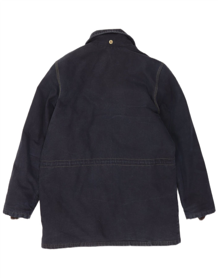 Męska ocieplana kurtka Richlu UK 36, mała, granatowa, bawełniana