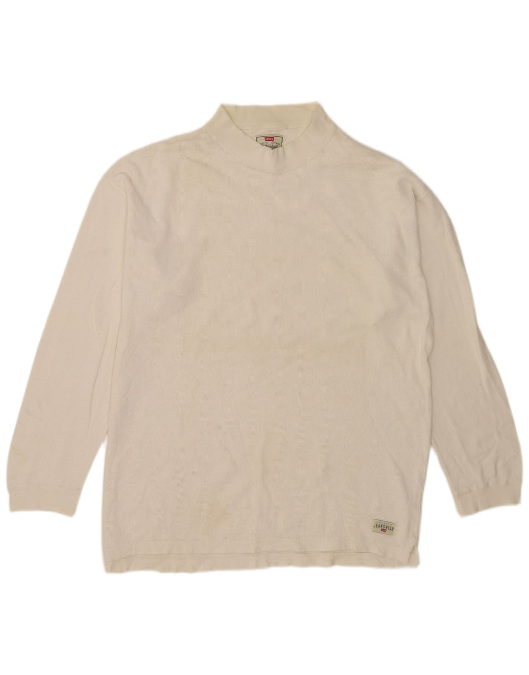 Męski top z długim rękawem Levi's, duży, biały