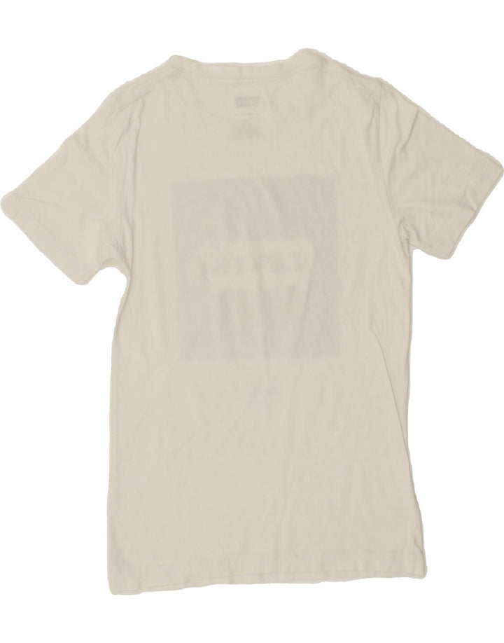 LEVI'S Boys Graphic T-Shirt Top 11-12 Years White Vintage Levi's and Second-Hand Levi's from Messina Hembry 