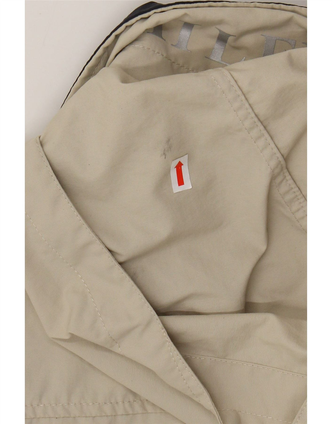 Męska kurtka bomber z kapturem Tommy Hilfiger UK 42 XL, beżowy nylon