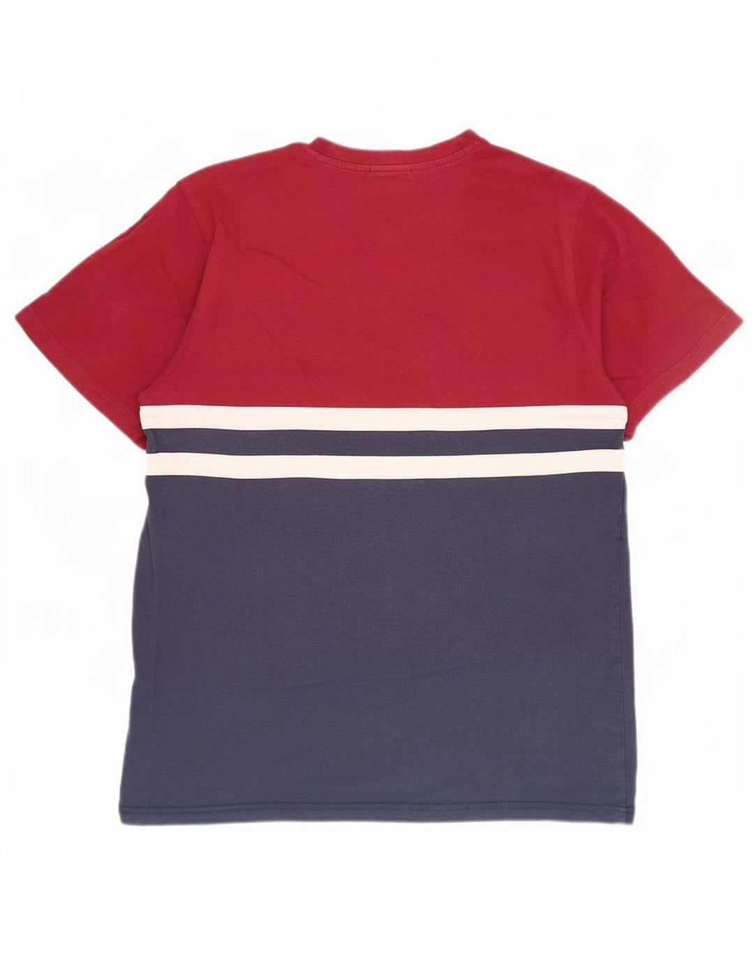 T-shirt męski Ellesse, mały, granatowy, z blokami kolorów