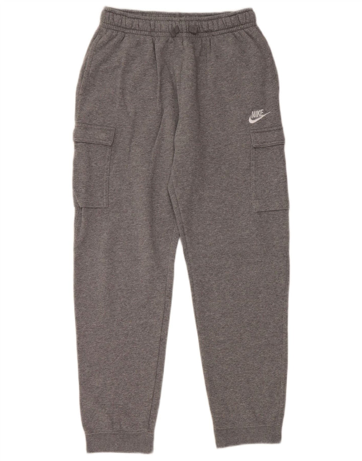 Chłopięce spodnie dresowe NIKE Cargo Joggers 13-14 lat XL, szare nakrapiane
