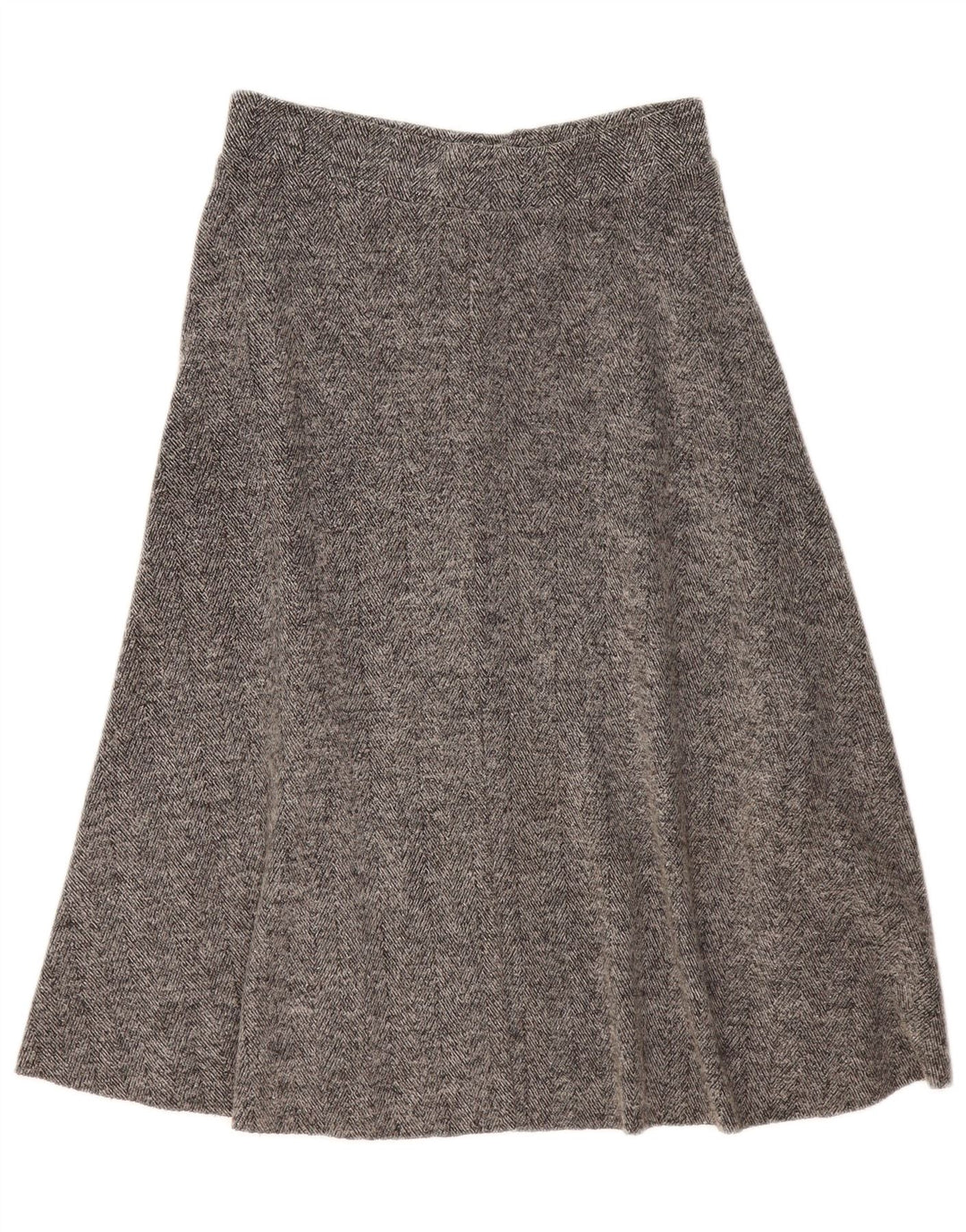 Spódnica damska Zara Midi w kształcie litery A, duża W32, szara jodełka