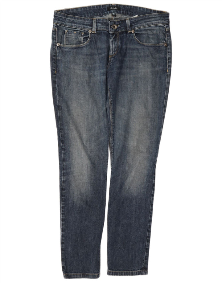 Damskie jeansy slim fit Max & Co. W30 L30 Niebieskie, bawełniane
